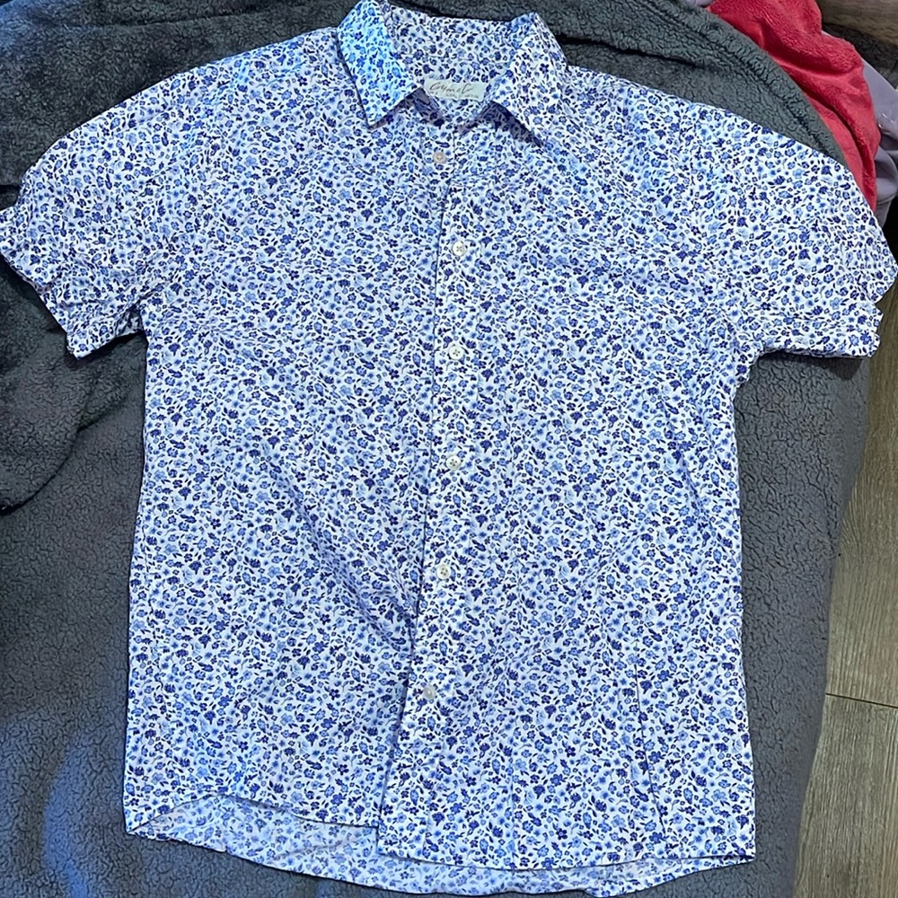 Men’s Button Up Short Sleeve Shirt